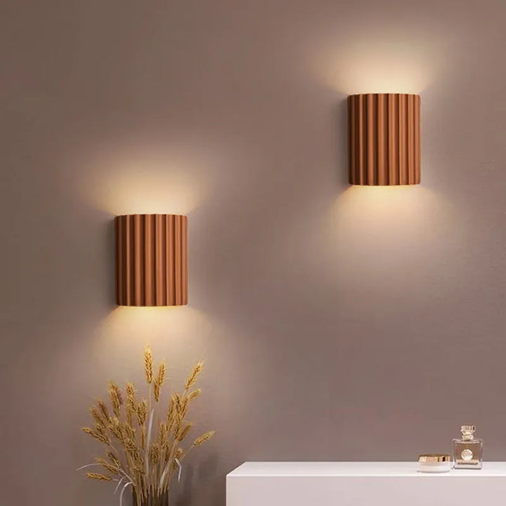 Nordic LED Resin Wall Lamp