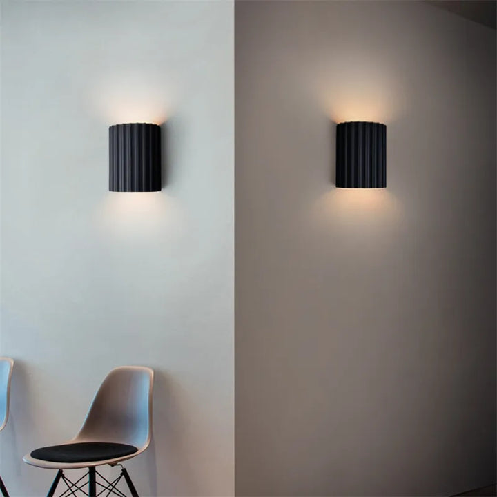 Nordic LED Resin Wall Lamp
